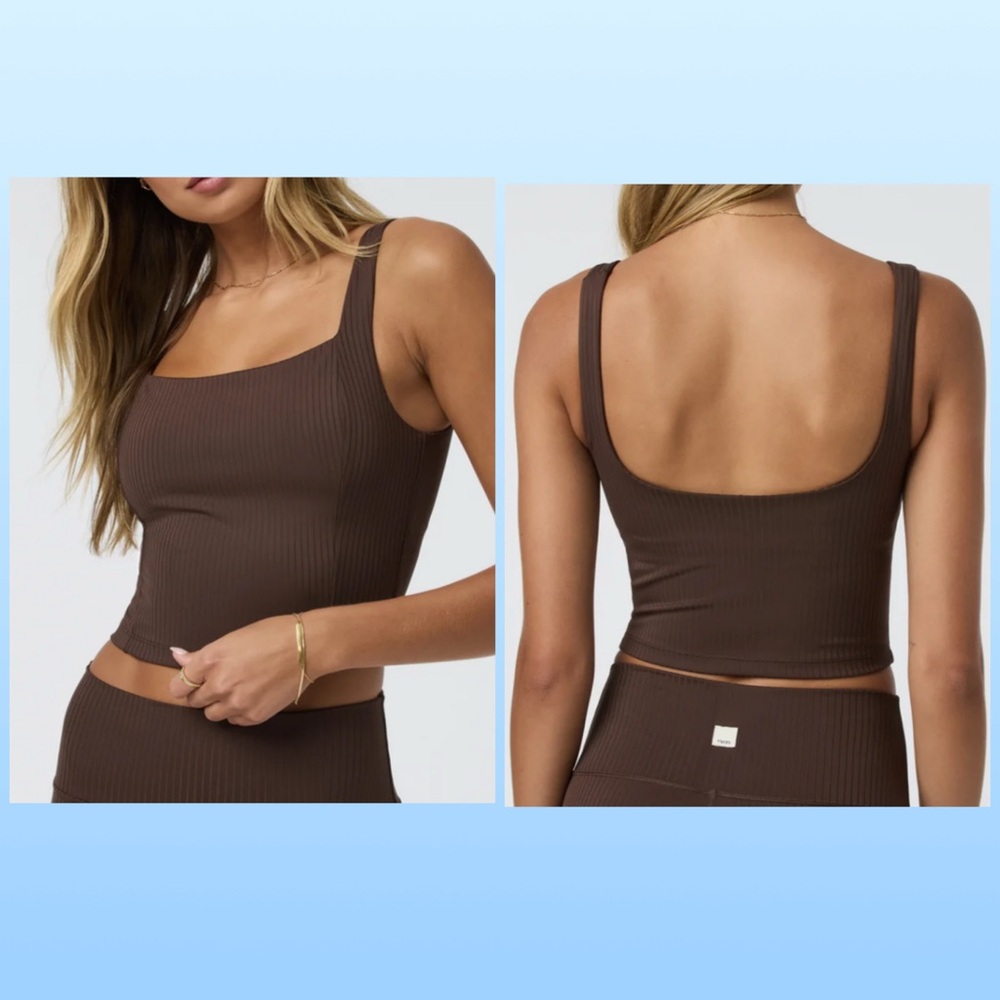 VUORI Inversion Rib Support Tank Java Brown size small NWT
Women's Rib Tank - Picture 2 of 8